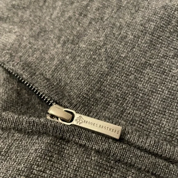 Brooks Brother’s Extra Fine Merino 1/4 Zip - Picture 4 of 4